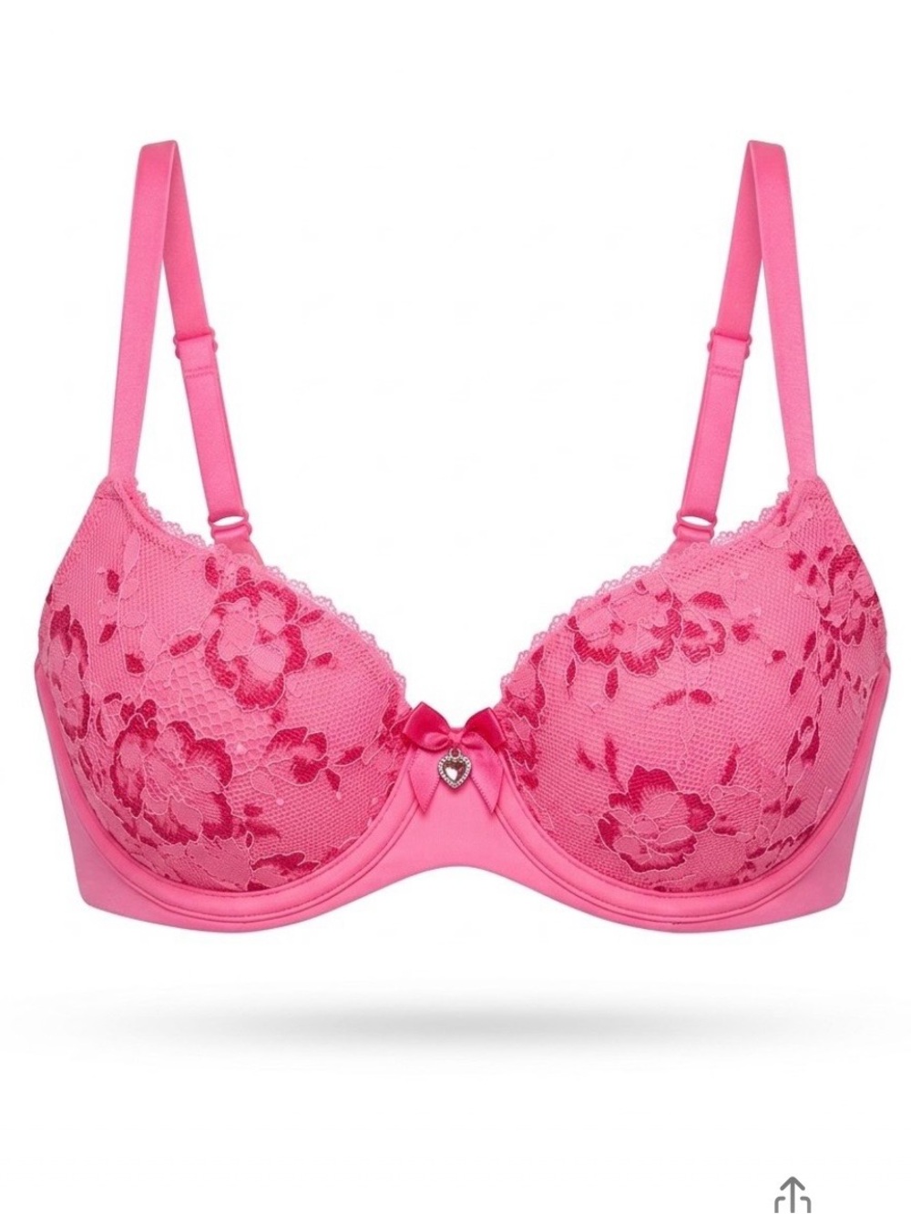 Victoria's Secret pink lace bra